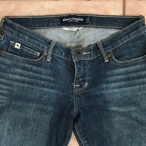 Abercrombie Dark Wash Girl Jeans